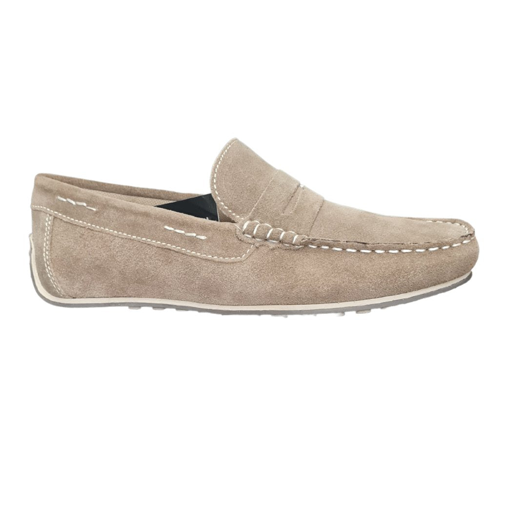 Moccasin driving shoe (Taupe)