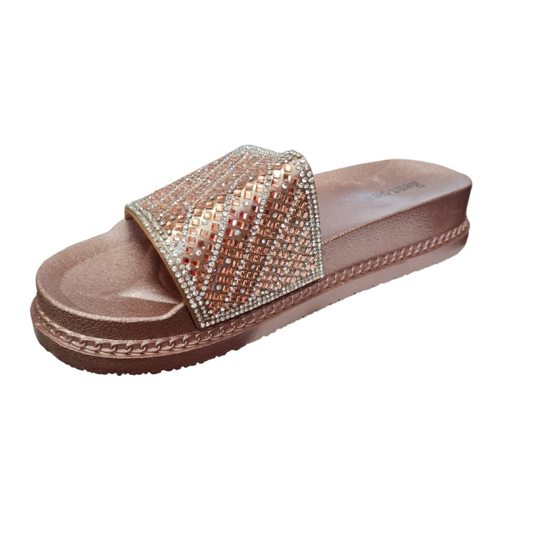 Diamante Sliders (Champagne)