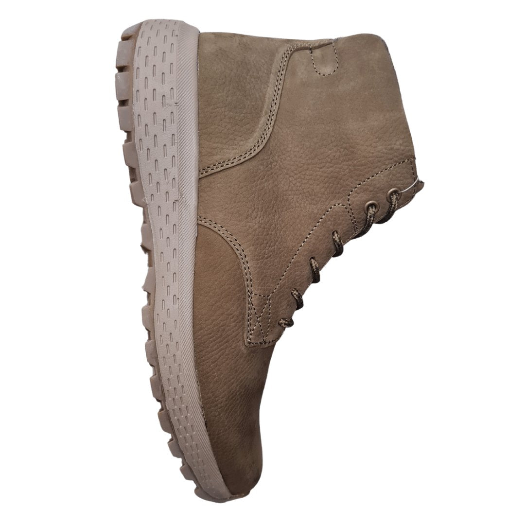 Woodlands nubuck zip up ankle boot (Khaki)