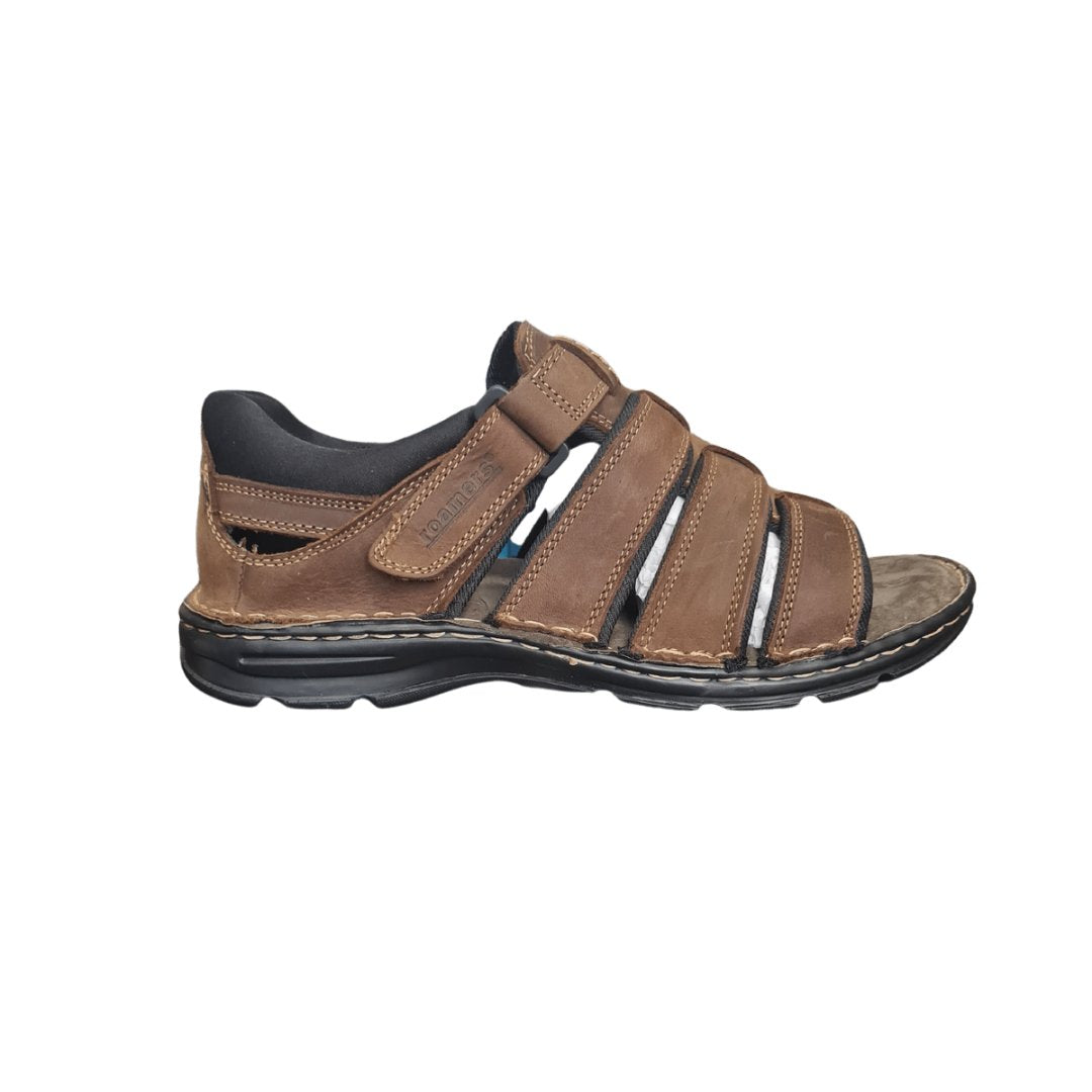 Leather Sandal (Brown)
