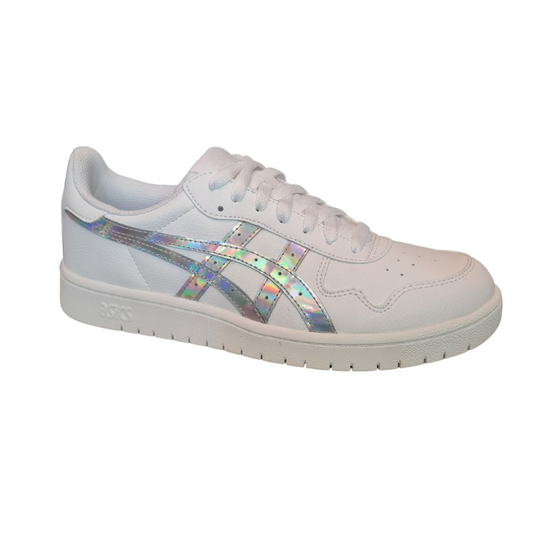 Asics Japan s (White and Silver)