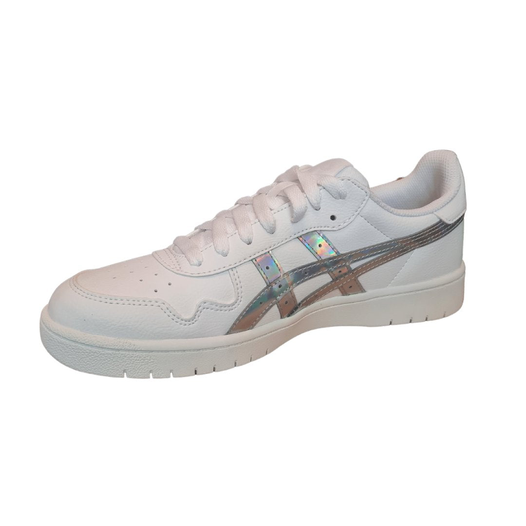 Asics Japan s (White and Silver)