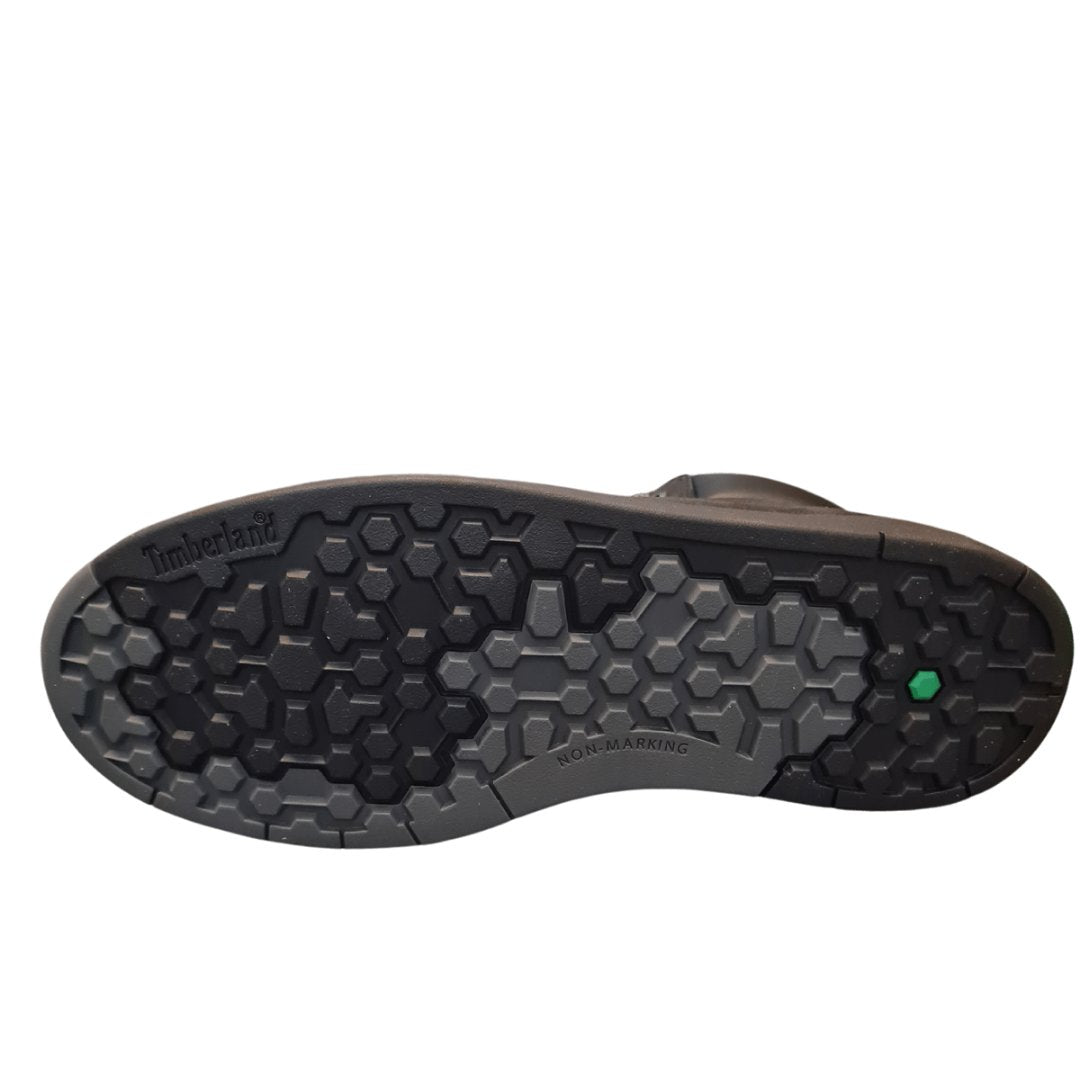 Timberlands kids side zip nubuck boot.