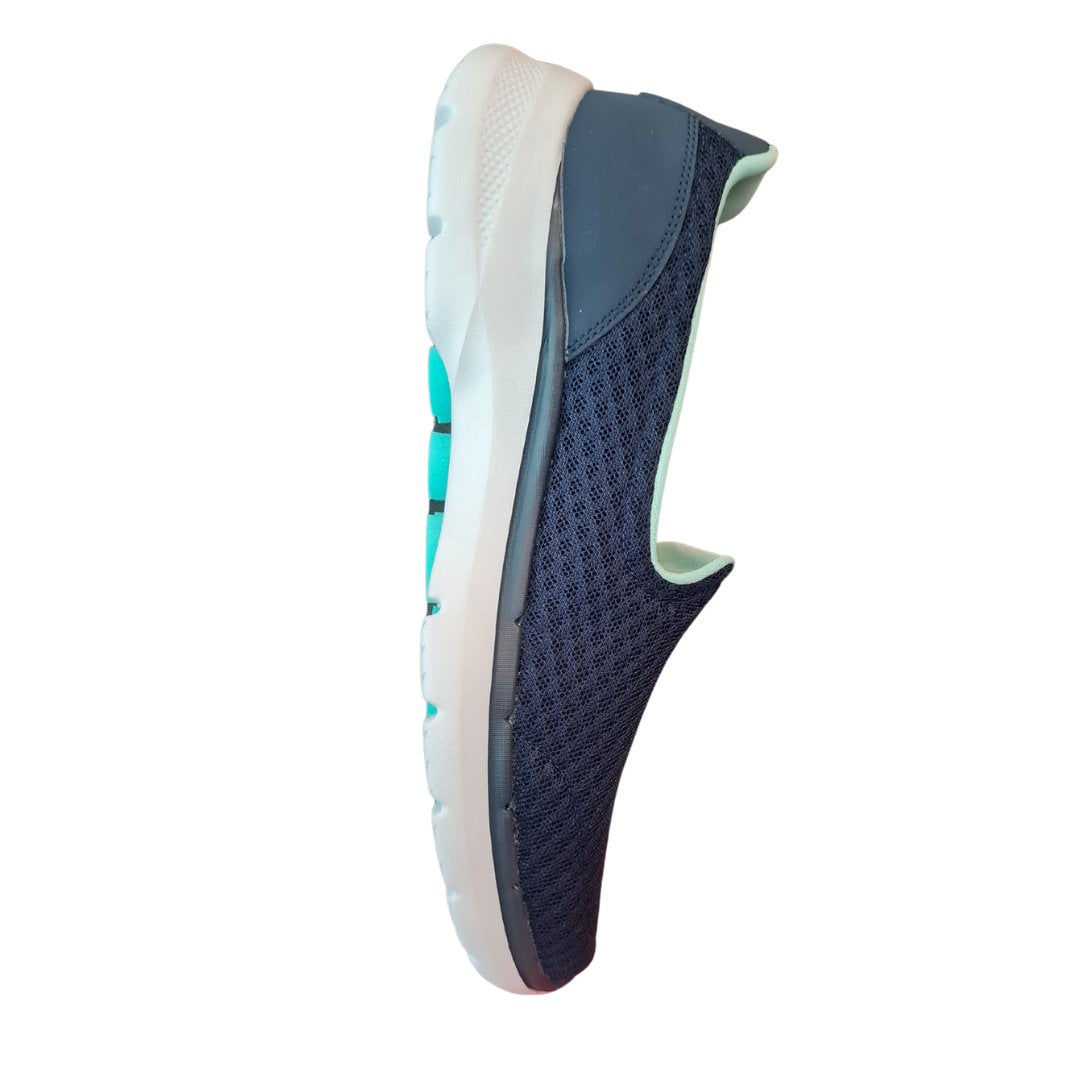 Skechers go walk (Navy and turquoise)