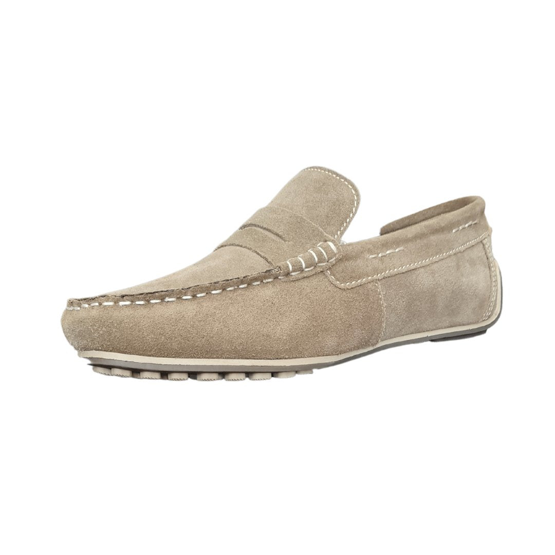 Moccasin driving shoe (Taupe)