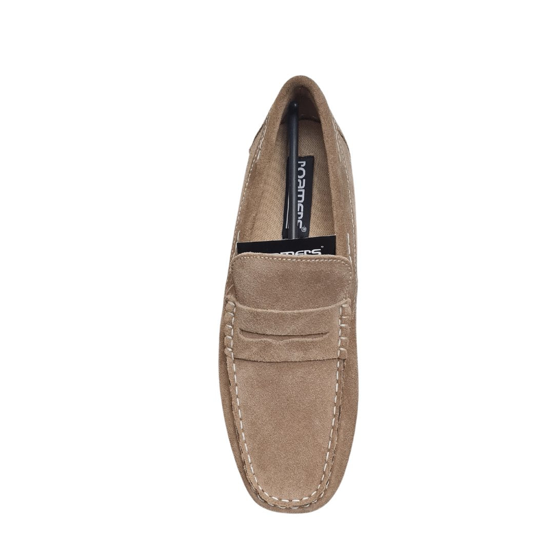 Moccasin driving shoe (Taupe)