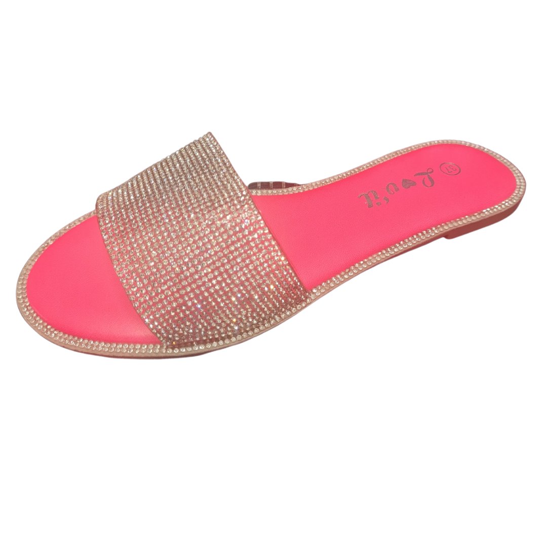 Diamante Sliders (Fuchsia)