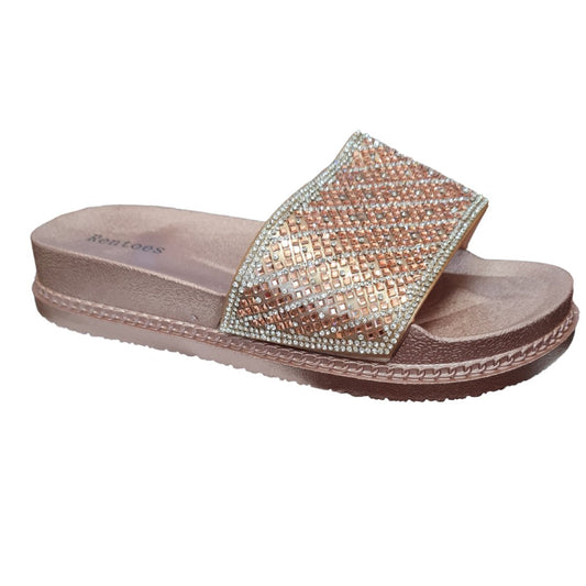 Diamante Sliders (Champagne)