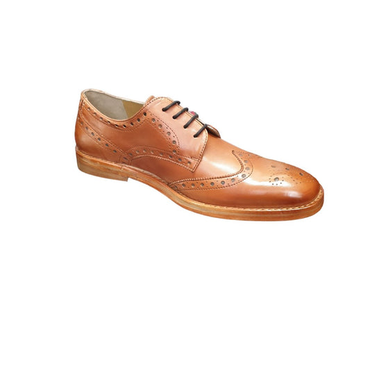 Kensington Mens Leather Shoes (Tan)