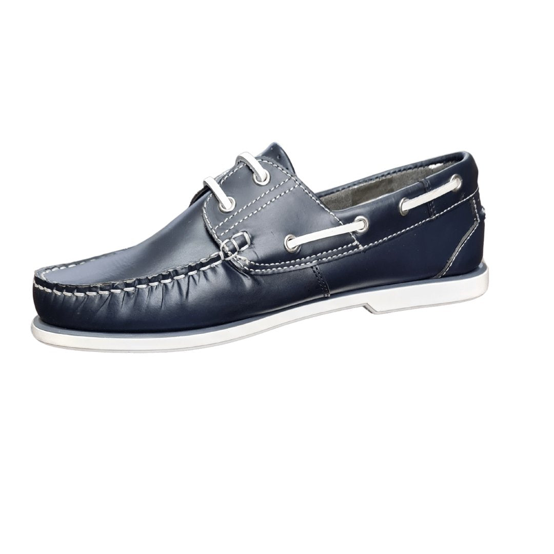 Navy Boat Shoes