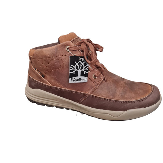 Woodlands Crazy Horse leather ankle boot (Brown)