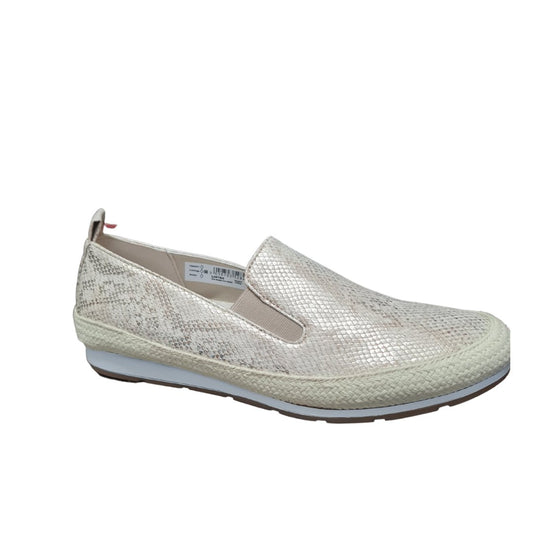 Cipriata slip on canvas shoes (Faux Reptile)