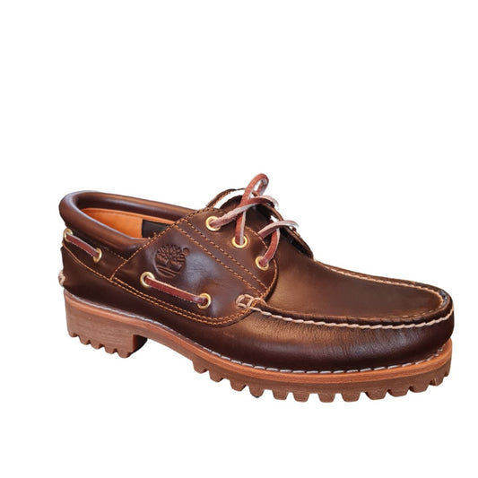 Timberland Authentic handsewn Boat shoe (Brown Grain)