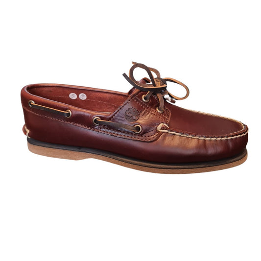 Timberland classic boat shoe (Red Brown)